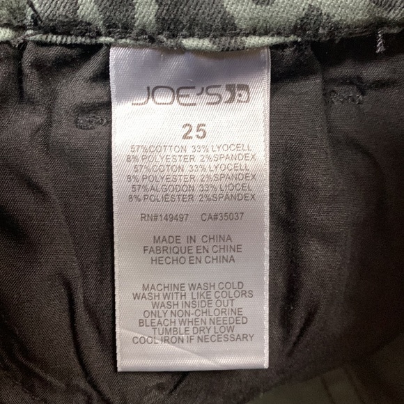 Joe’s High Rise Skinny Ankle Jeans Leopard print - Picture 8 of 8